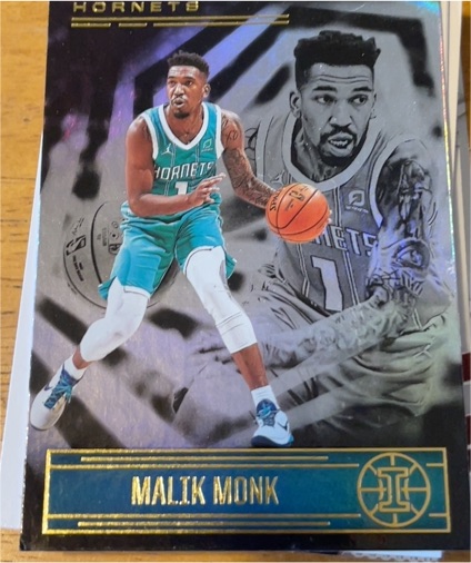 2020-21 Panini Illusions #72 Malik Monk — front