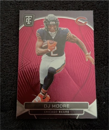 2024 Panini Totally Certified #18 D.J. Moore — front