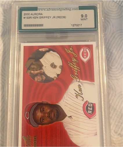 2000 Pacific Aurora #133R Ken Griffey Jr. — front