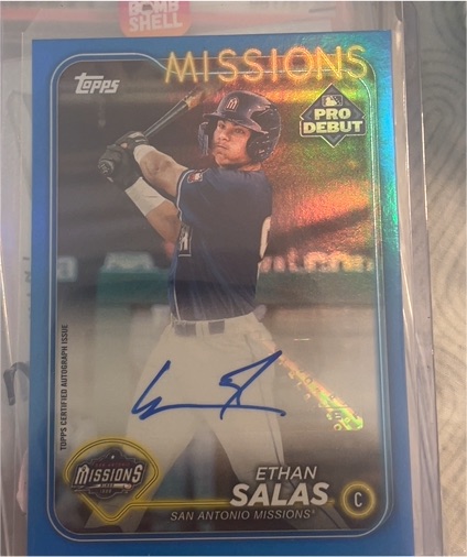 2024 Topps Pro Debut #PD-153 Ethan Salas — front