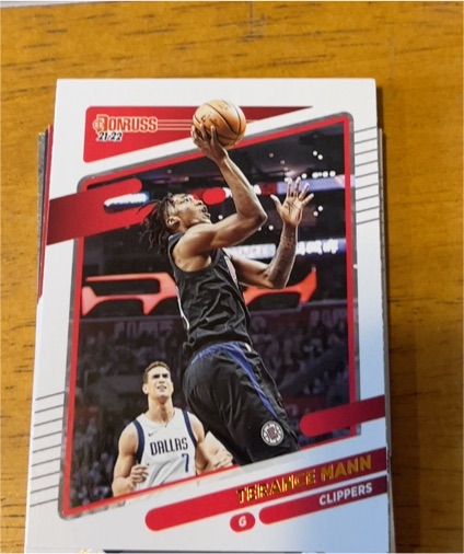 2021-22 Donruss #156 Terance Mann — front