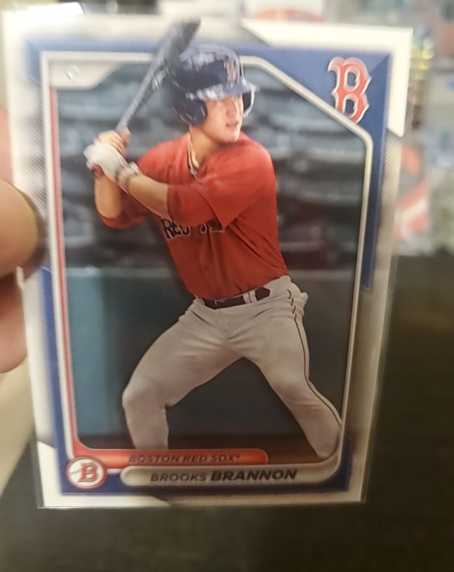 2024 Bowman Chrome Prospects #BCP-95 Brooks Brannon — front