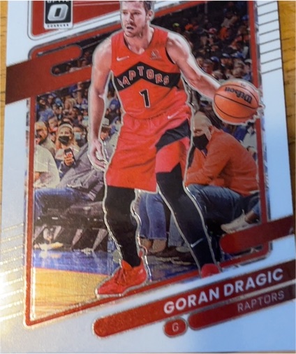 2021-22 Panini Donruss Optic #139 Goran Dragic — front