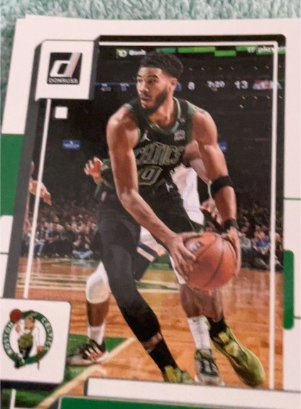 2022-23 Donruss #1 Jayson Tatum — front