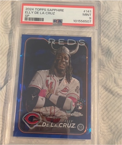 2024 Topps Sapphire #141 Elly De La Cruz — front