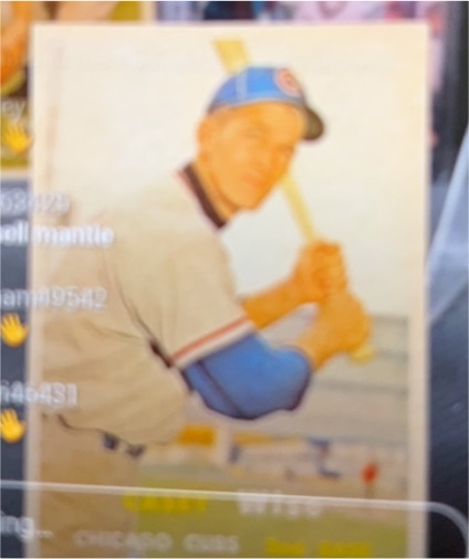 1957 Topps #400 Ernie Banks — front