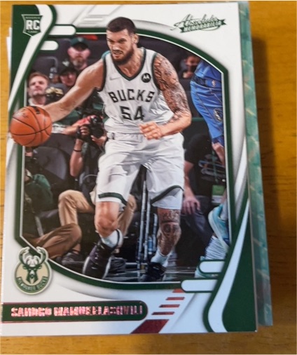 2021-22 Panini Chronicles Absolute #220 Sandro Mamukelashvili Rookie — front