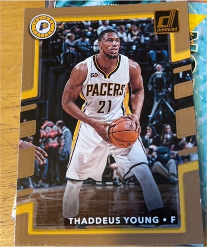 2017-18 Donruss #59 Thaddeus Young — front
