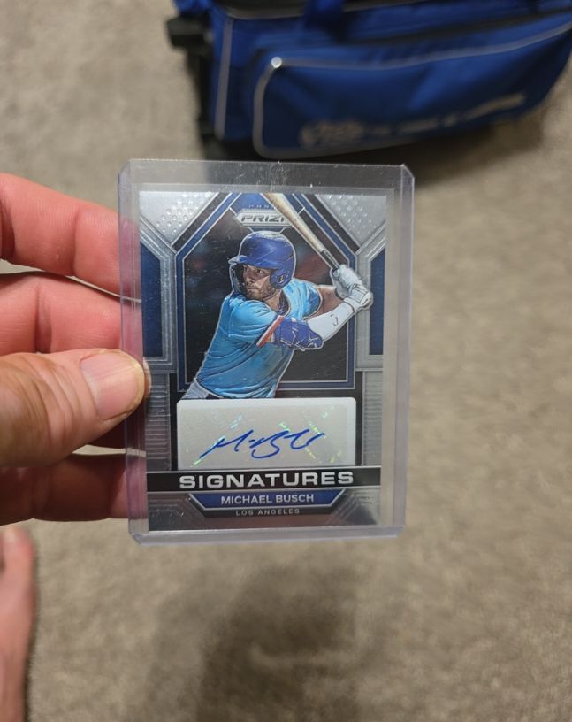 2023 Panini Prizm #SIG-MB Michael Busch — front