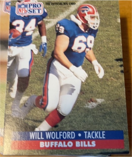 1991 Pro Set #88 Will Wolford — front