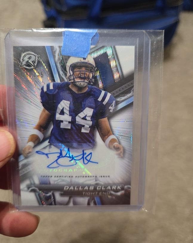 2023 Topps Composite Resurgence Signatures #RA-DCL Dallas Clark — front