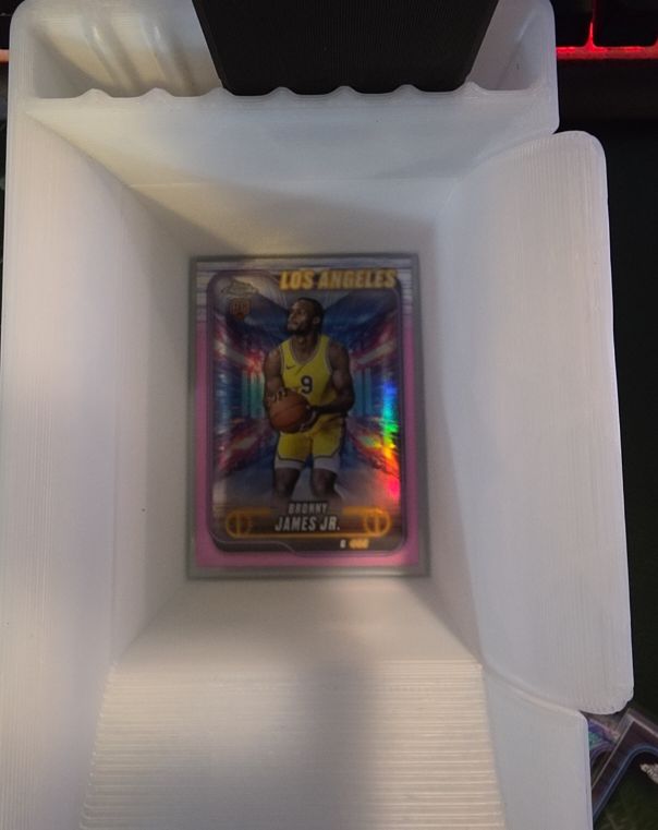 2024-25 Topps Chrome #149 Bronny James Jr — front
