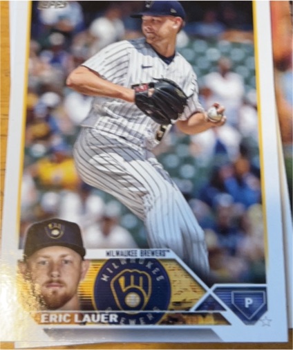 2023 Topps Series 1 #109 Eric Lauer — front