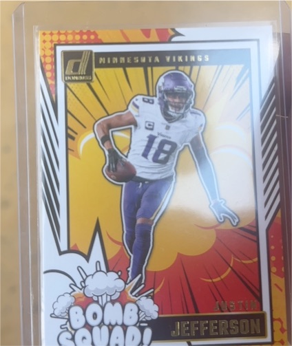 2024 Panini Donruss #20 Justin Jefferson Bomb Squad — front
