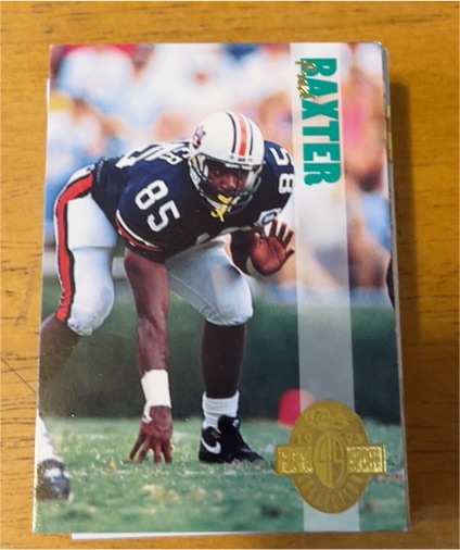 1993 Classic Collection Four Sport Football #124 Fred Baxter — front
