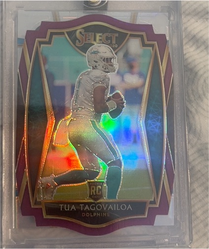 2020 Panini Select Premier Level #145 Tua Tagovailoa — front