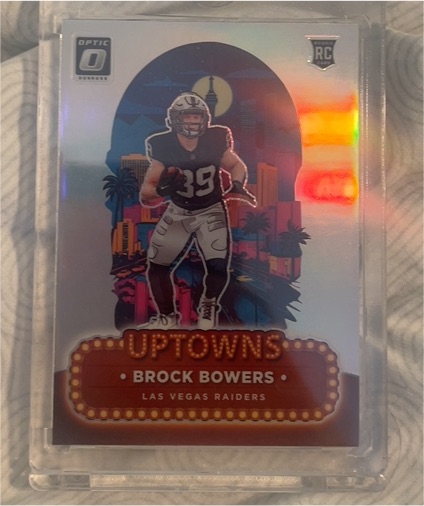 2024 Panini Donruss Optic #8 Brock Bowers Uptowns — front