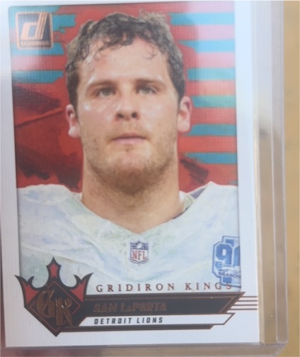 2024 Panini Donruss Gridiron Kings #4 Sam LaPorta — front