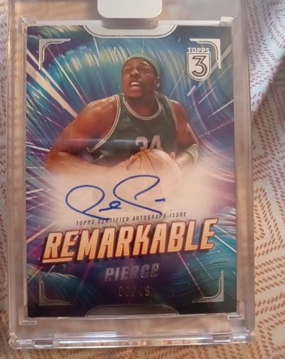 2023-24 Topps 3 Remarkable #RM-PP Paul Pierce — front