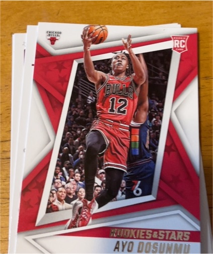 2021-22 Panini Chronicles Rookies & Stars #118 Ayo Dosunmu — front