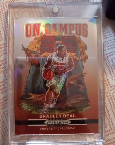 2021 Panini Prizm Draft Picks #18 Bradley Beal On Campus — front
