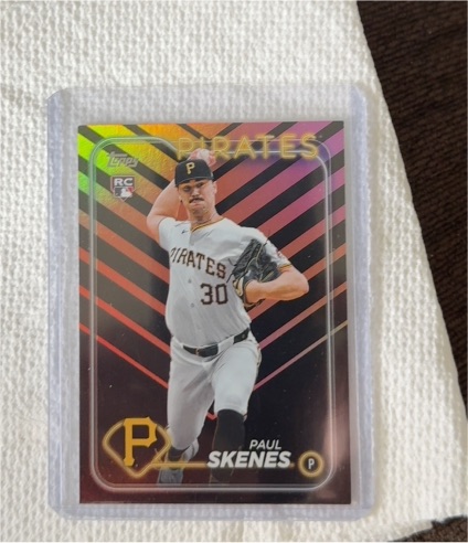 2024 Topps Update Series #US100 Paul Skenes — front