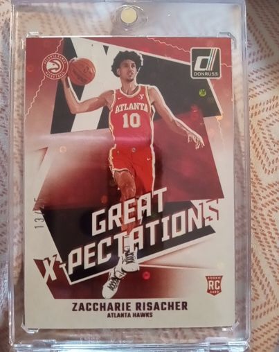 2024-25 Panini Donruss Great X-Pectations #25 Zaccharie Risacher — front