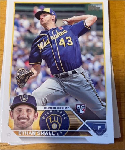 2023 Topps Series 1 #87 Ethan Small — front