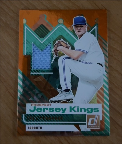 2025 Donruss #PJK-TY Trey Yesavage Prospect Jersey Kings — front