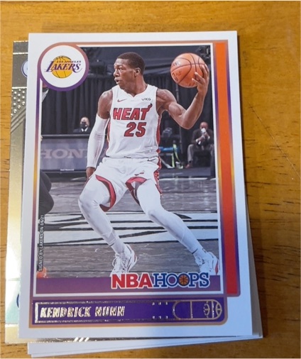 2021-22 Panini NBA Hoops #60 Kendrick Nunn — front
