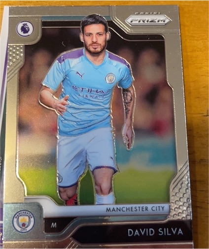 2019-20 Panini Prizm Premier League #158 David Silva — front