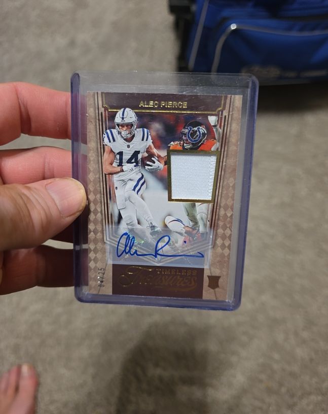 2022 Panini Chronicles Timeless Treasures #TT-AIP Alec Pierce — front