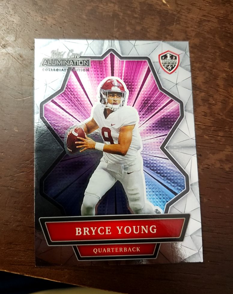 2021 Wild Card Alumination Collegiate Edition #ANBC-7 Bryce Young — front