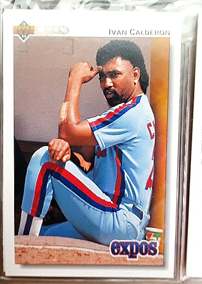 1992 Upper Deck #226 Ivan Calderon — front