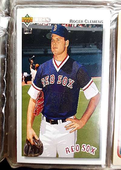 1992 Upper Deck #545 Roger Clemens — front