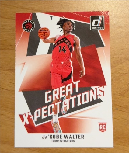 2024-25 Donruss Great X-Pectations #10 Ja'Kobe Walter — front