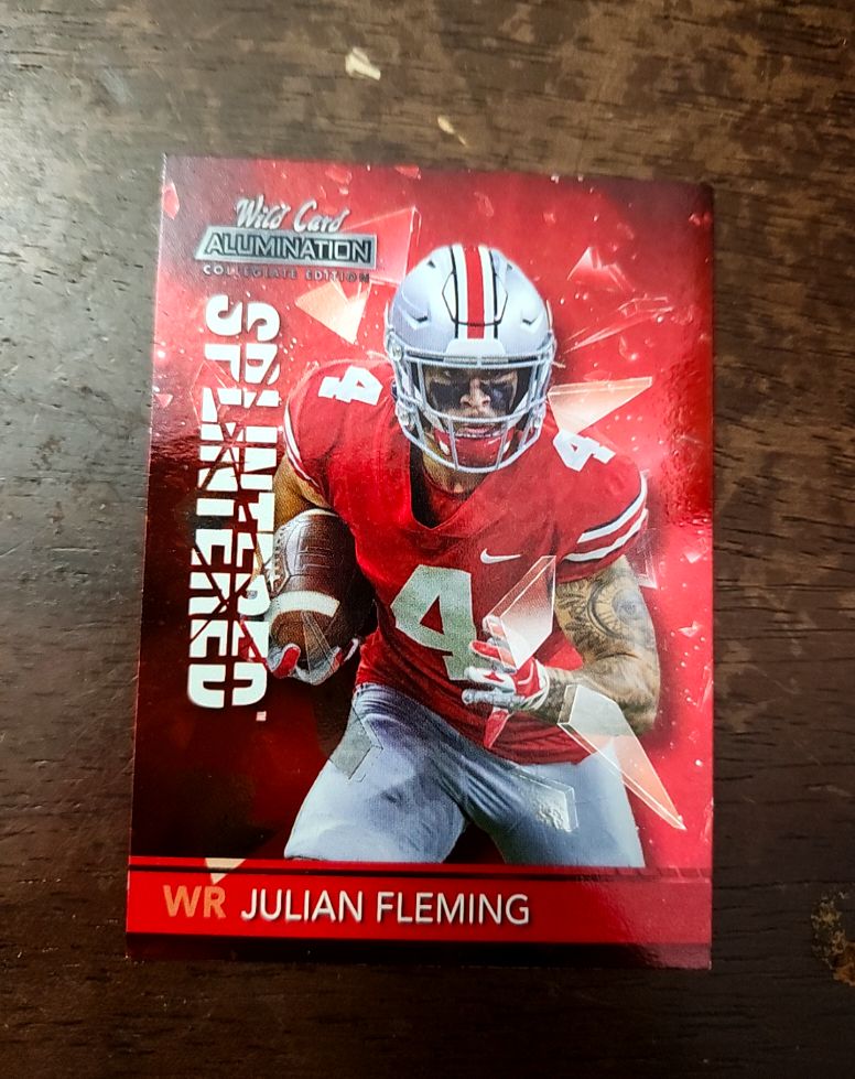 2021 Wild Card Alumination Splintered #ANSP-23 Julian Fleming — front
