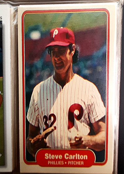 1982 Fleer #243 Steve Carlton — front