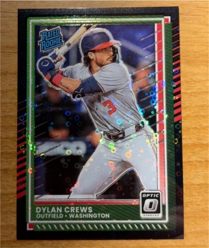 2025 Donruss Optic #54 Dylan Crews — front