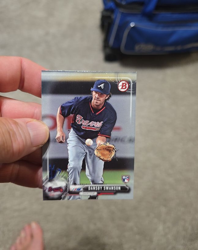2017 Bowman #57 Dansby Swanson — front