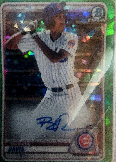2022 Bowman Chrome #CPA-BW Bobby Witt Jr. — front