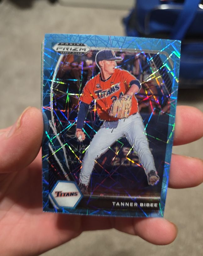 2021 Panini Prizm Draft Picks #PDP156 Tanner Bibee — front