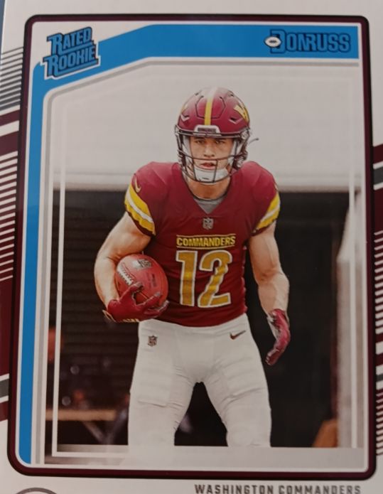 2024 Donruss #302 Luke McCaffrey — front