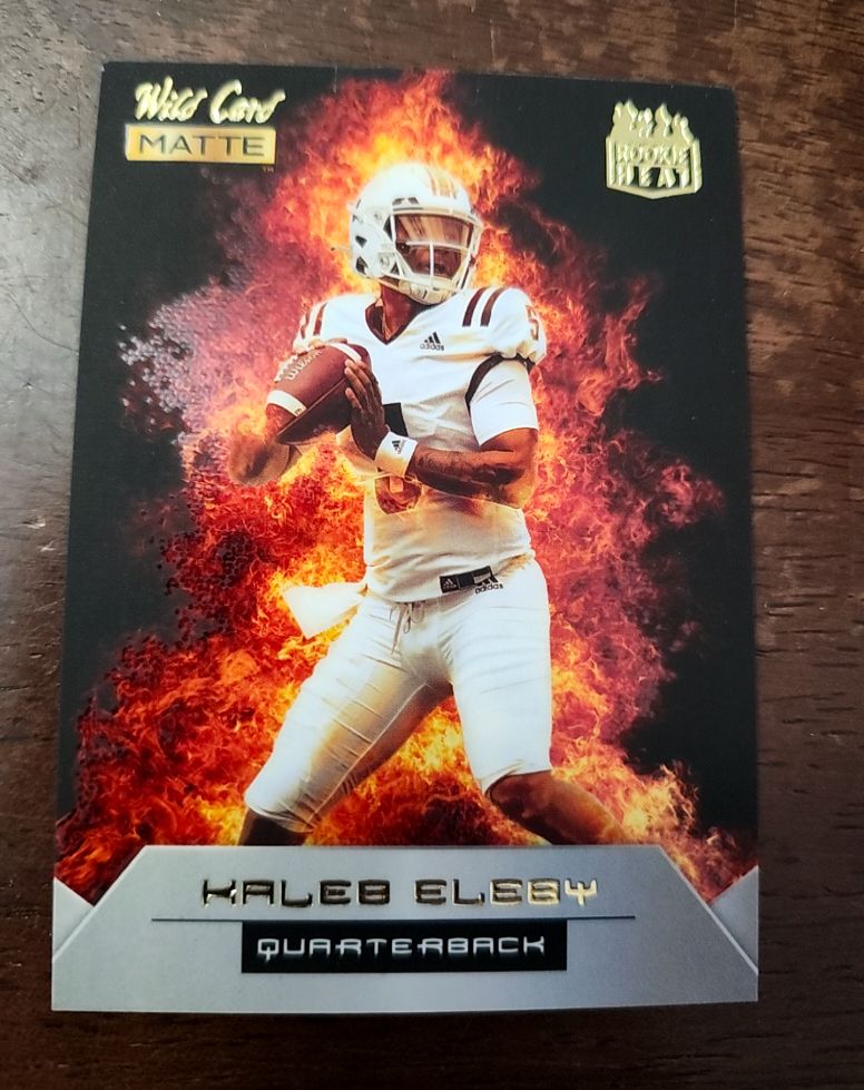 2022 Wild Card Matte #MB-68 Kaleb Eleby Rookie Heat — front