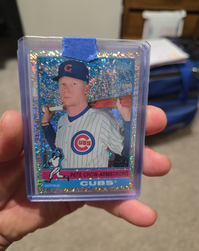2025 Topps Heritage #430 Pete Crow-Armstrong — front