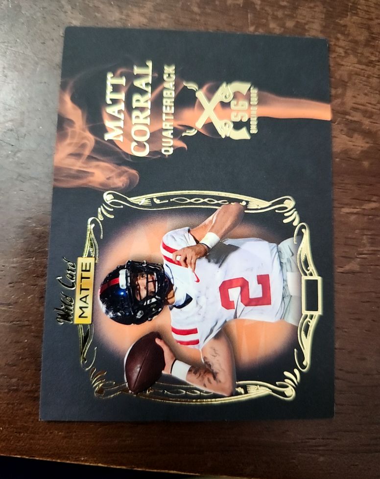 2022 Wild Card Matte #SG-7 Matt Corral — front