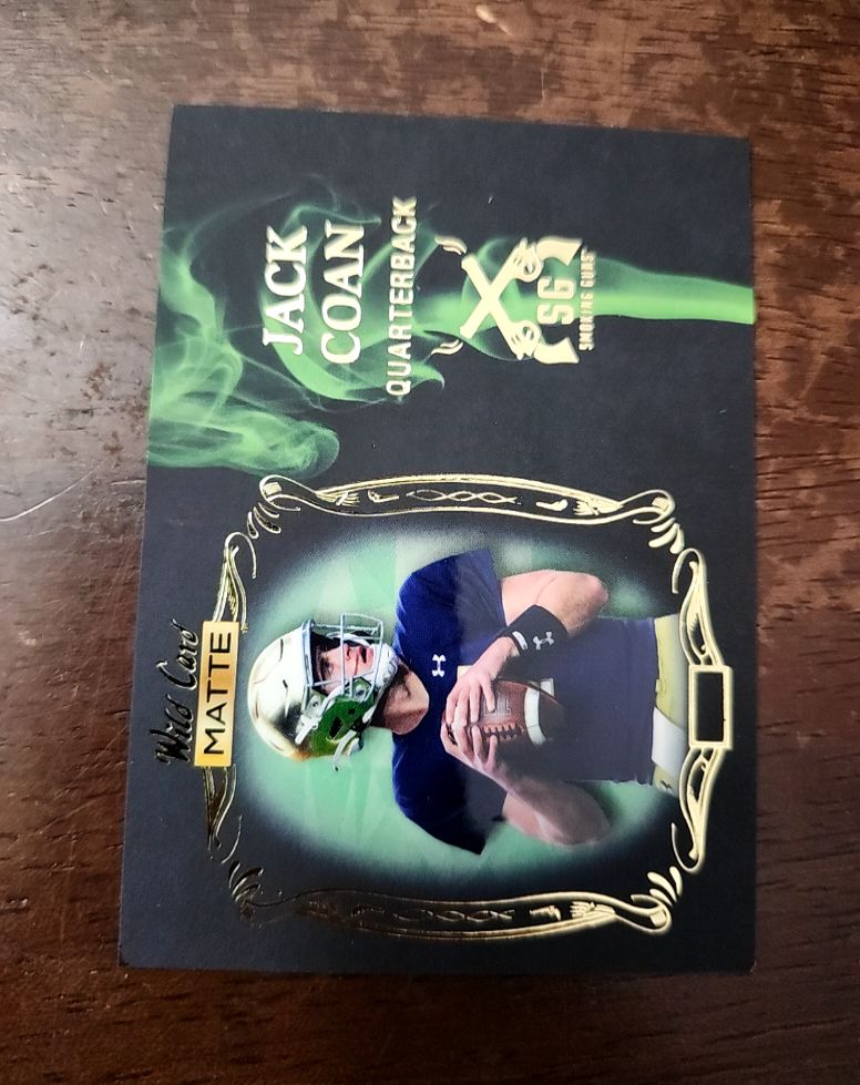 2022 Wild Card MATTE #SG-6 Jack Coan — front