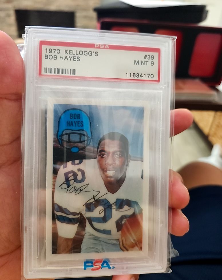 1970 Kellogg's #39 Bob Hayes — front