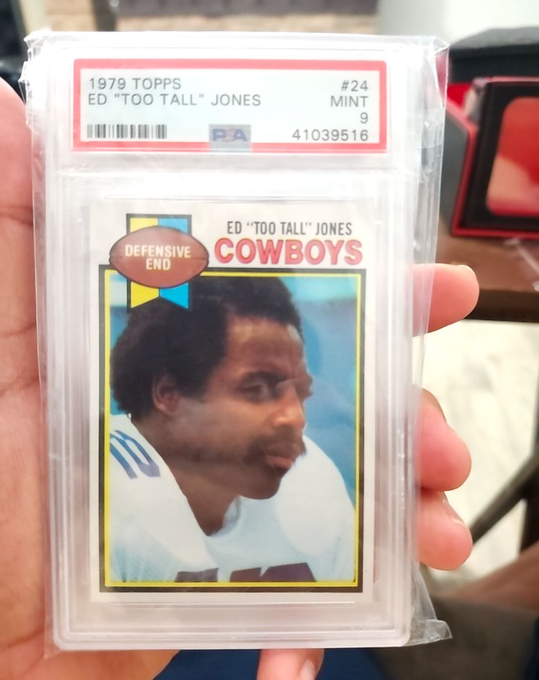 1979 Topps #24 Ed "Too Tall" Jones — front