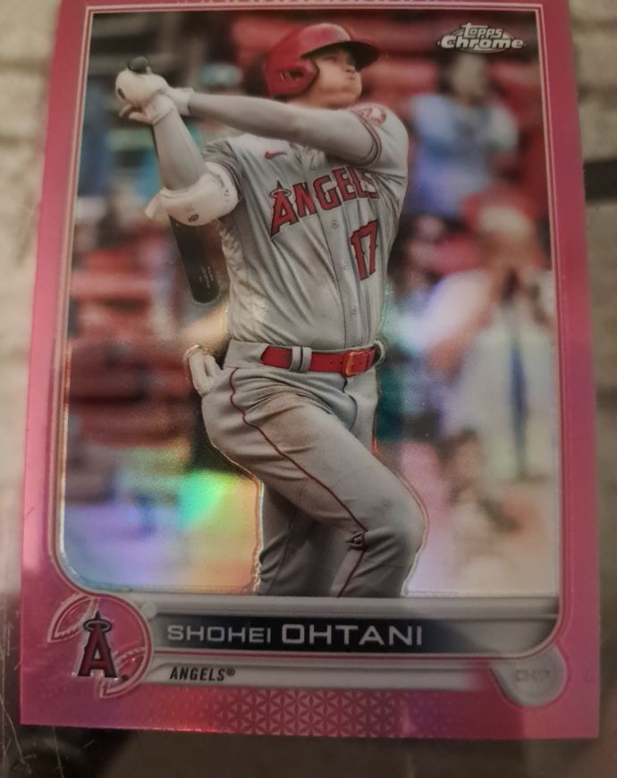 2022 Topps Chrome #1 Shohei Ohtani — front